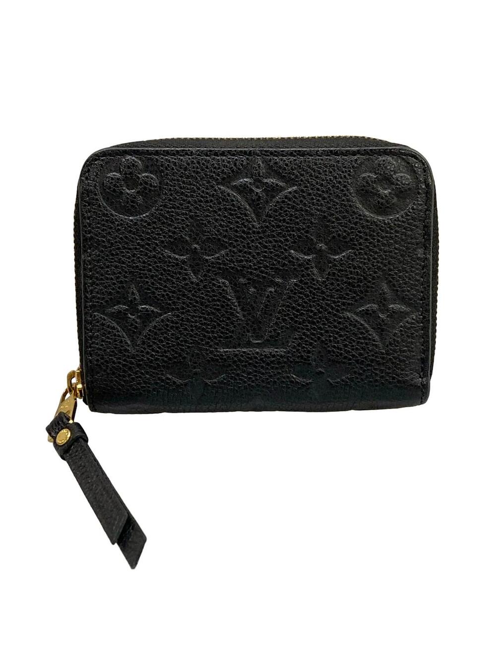 Louis Vuitton Zippy Coin Purse Noir #376953L92B